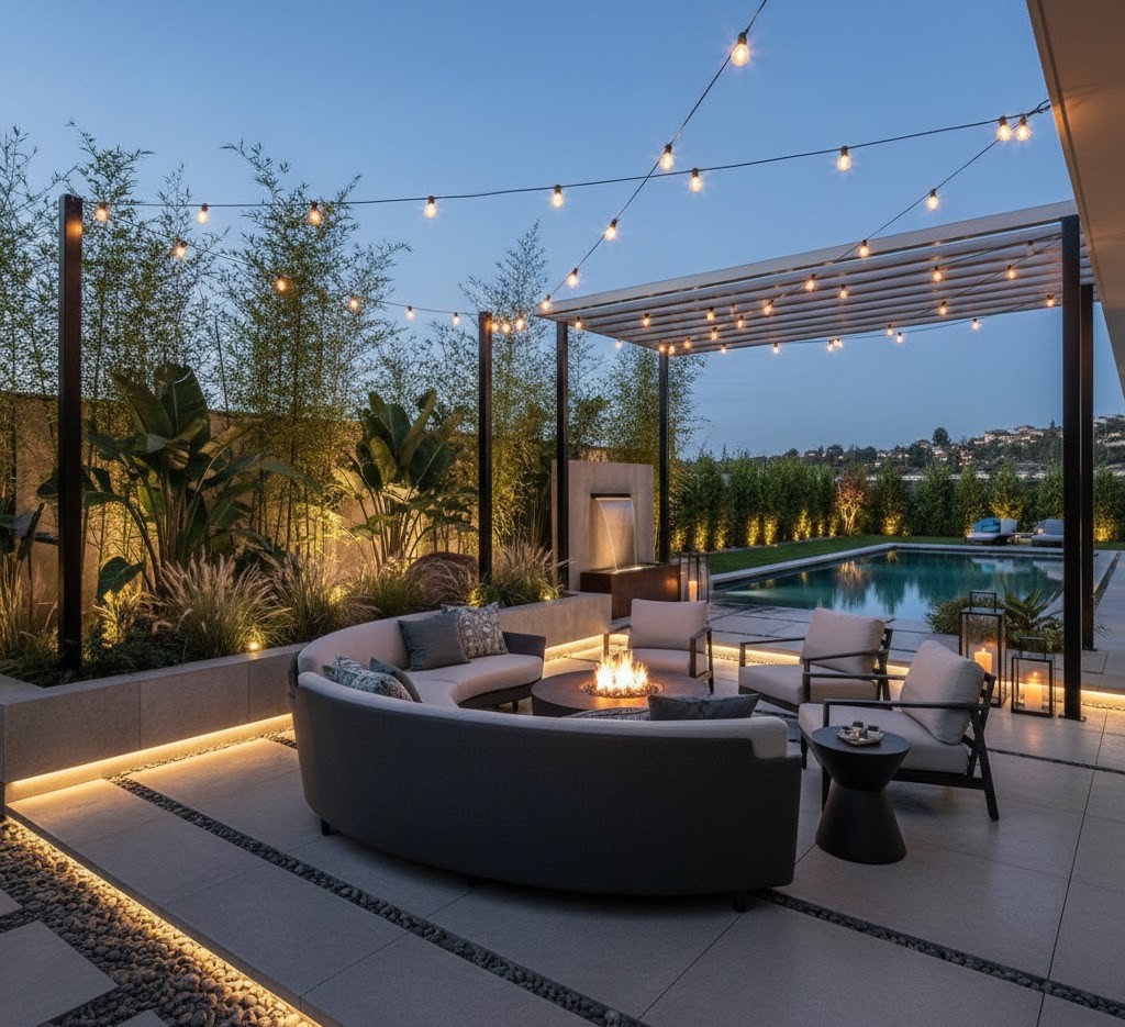 Outdoor living space design