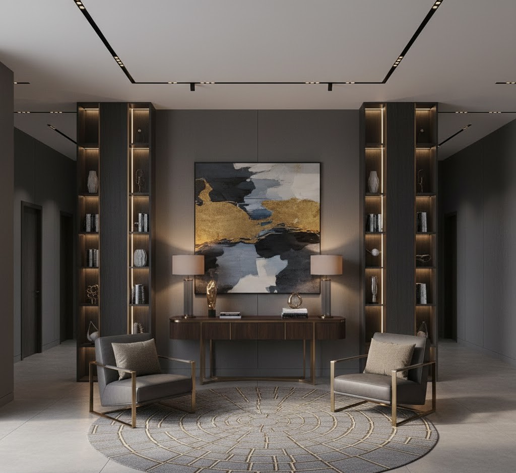 Elegant entryway design